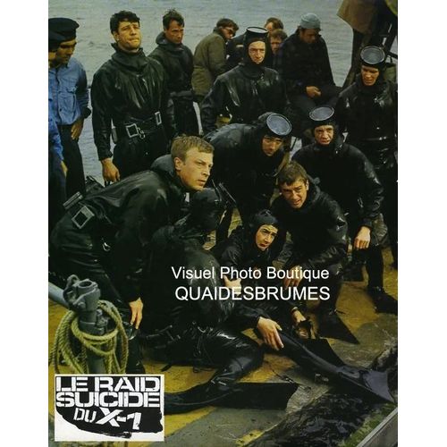 Le Raid Suicide Du (Soumarin) X-1 - Submarine X-1: Jeu A De 8 Photos D'exploitation Cinmatographique - Format 21x27 Cm - De William A. Graham Avec James Caan, David Sumner, Norman Bowler - 1969