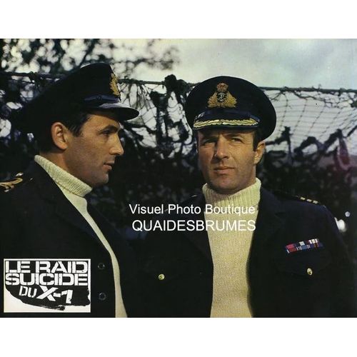 Le Raid Suicide Du (Soumarin) X-1 - Submarine X-1: Jeux A+B De 16 Photos D'exploitation Cinmatographique - Format 21x27 Cm - De William A. Graham Avec James Caan, David Sumner, Norman Bowler - 1969