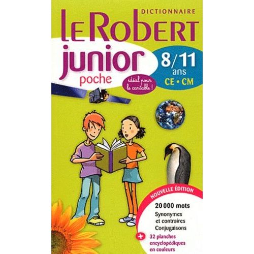 le petit robert junior 8 11 ans