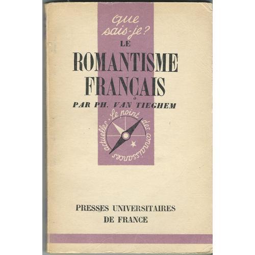 Le Romantisme Franais    de van tieghem philippe  Format Poche 