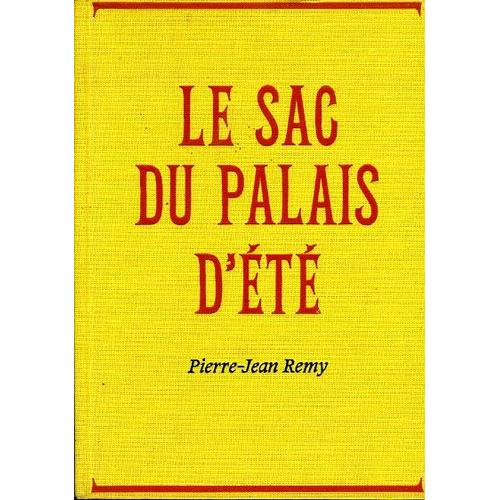 Le Sac Du Palais D't   de Pierre-Jean Rmy  Format Reli 