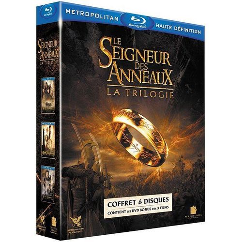 Le Seigneur des Anneaux La Trilogie Bluray Rakuten