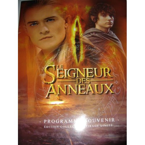 Le Seigneur Des Anneaux Programme Souvenir Hors-Srie N 1