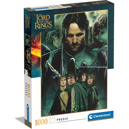Le Seigneur Des Anneaux Puzzle De 1000 Pices - Jeu De Patience Et De Rflexion
