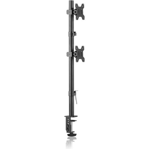 Le support vertical pour double moniteur s'adapte aux crans de PC de moniteur LCD LED de 10  32 pouces,montage par pince,support de bureau entirement rglable. MD7802