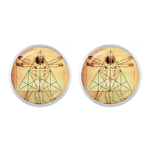 Le Symbole Noir Et Blanc Bijoux Yin Yang Verre Boucles D'oreilles Bijoux Naturel Rustique Boho Style Symbolisant L'harmonie