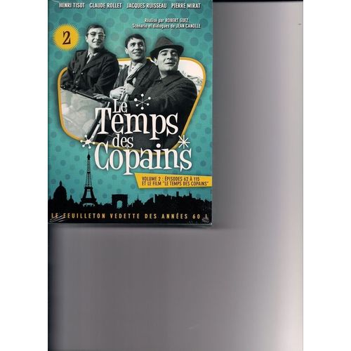 Le Temps des copains 2 DVD Zone 2 Rakuten