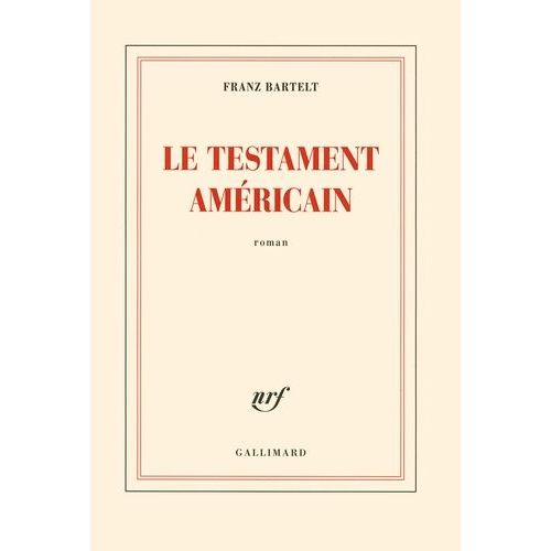 Le Testament Amricain    Format Grand Format 