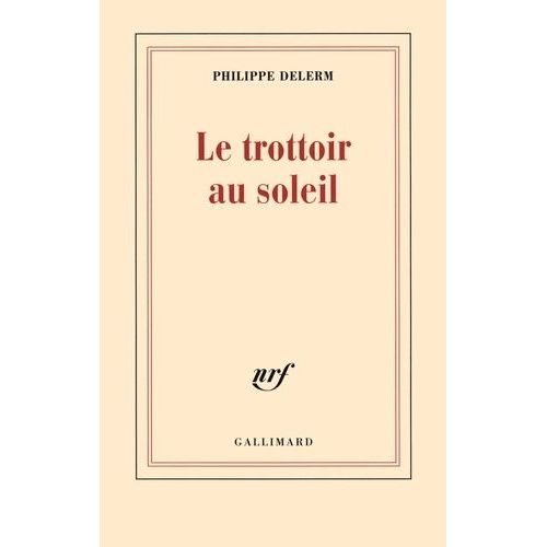 Le Trottoir Au Soleil    Format Grand Format 