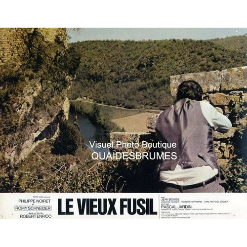 Le Vieux Fusil: Photo D'exploitation Cinmatographique - Format 21x25 Cm - De Robert Enrico Avec Philippe Noiret, Romy Schneider, Jean Bouise, Joachim Hansen, Robert Hoffmann, Karl Michael Vogler 1975