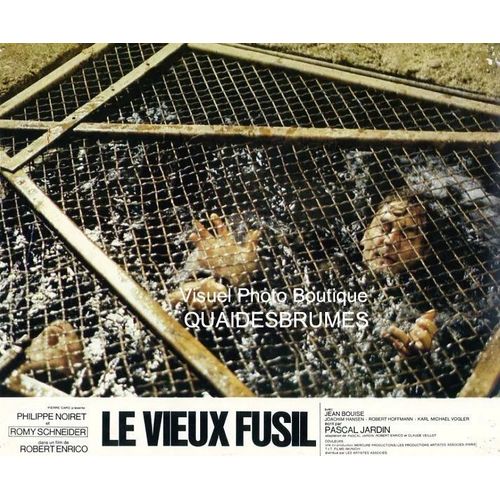 Le Vieux Fusil: Photo D'exploitation Cinmatographique - Format 21x25 Cm - De Robert Enrico Avec Philippe Noiret, Romy Schneider, Jean Bouise, Joachim Hansen, Robert Hoffmann, Karl Michael Vogler 1975