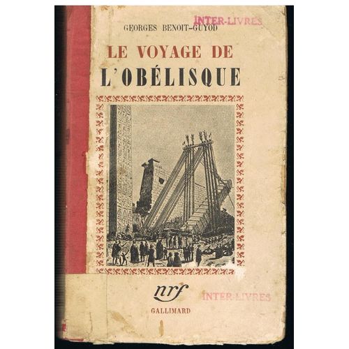 Le Voyage De L'oblisque.   de georges benoit-guyod  Format Broch 