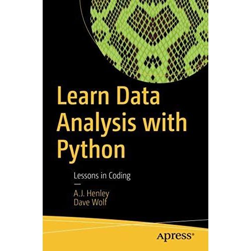 Learn Data Analysis With Python    Format Broch 