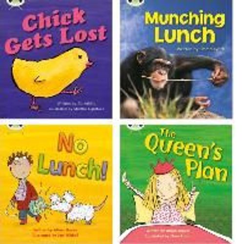 Learn To Read At Home With Bug Club Phonics: Pack 4 (Pack Of 4 Reading Books With 3 Fiction And 1 Non-Fiction)    Format Broch 