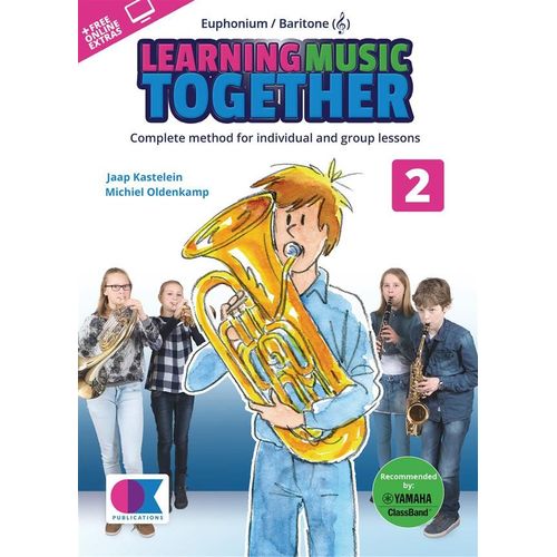 Learning Music Together Euphonium Baritone Vol 2 + Free Online Extras - Complete Method For Individual And Group Lessons