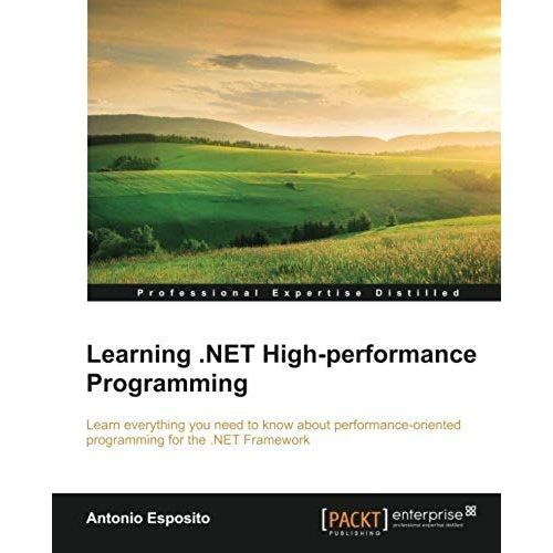 Learning .Net High-Performance Programming    Format Broch 