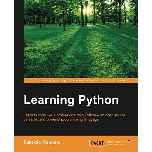 Learning Python    Format Broch 