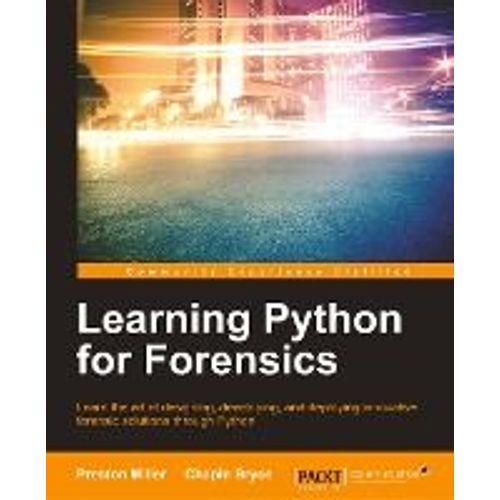 Learning Python For Forensics    Format Broch 