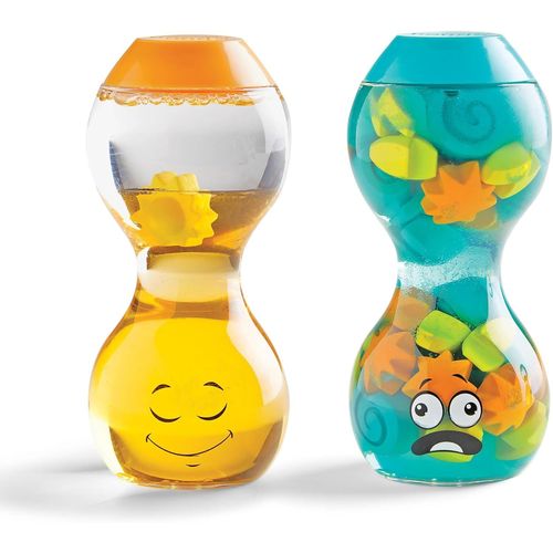 Learning Resources- Mise au Point Express Your Feelings Bouteilles, Boulevers et Calme, Jouet sensoriel, Anti-Stress, Apprentissage Social et motionnel, ds 3 Ans, 96241, Multicolore, M.[G775]