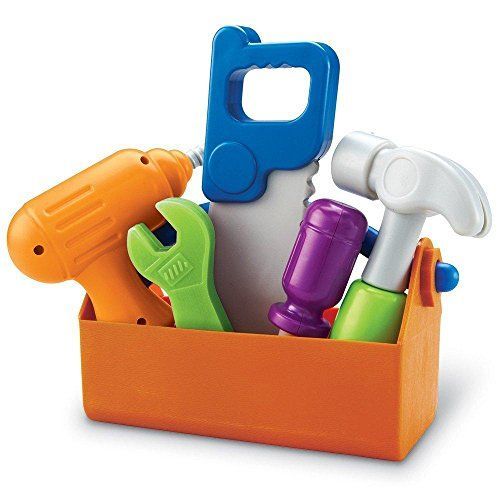 Learning Resources New Sprouts Fix It, Fine Motor, Pretend Play Toy Tool Set, 6 Piece, Ages 2+