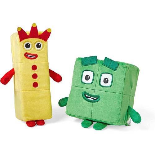 Learning Resources Numberblocks Three and Four Playful Pals Soft Plush