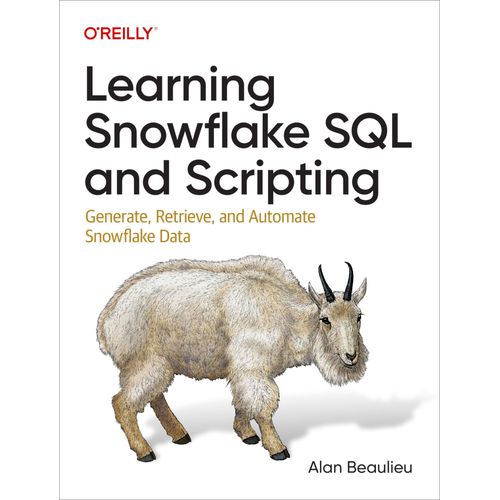 Learning Snowflake Sql And Scripting    Format Broch 