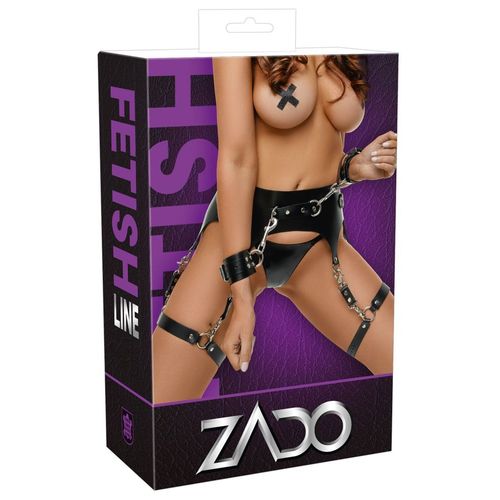 Leather Suspender Belt L/Xl