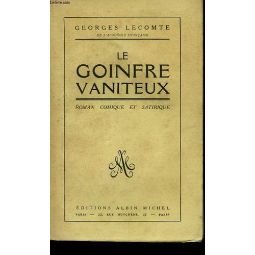 Le Goinfre Vaniteux   de Georges Lecomte