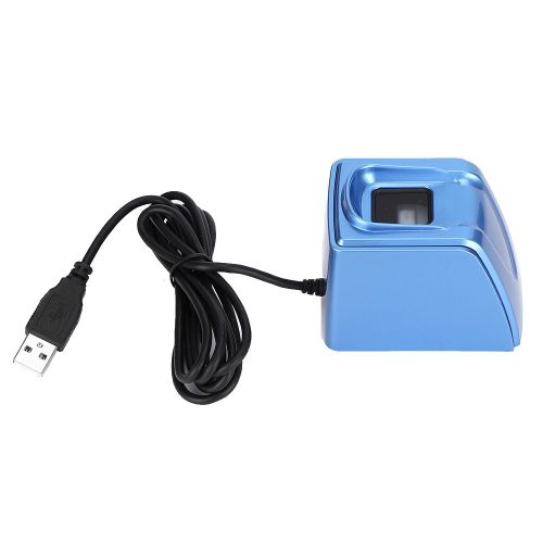 Lecteur d'empreintes digitales optique USB FS50 5 V 60 mA, bleu, pour Windows, Android et Linux