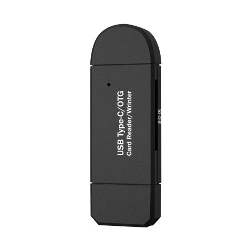 Lecteur de carte SD + USB 3.0 + USB-C + micro SD,lecteur de carte flash - Type 1 Pcs