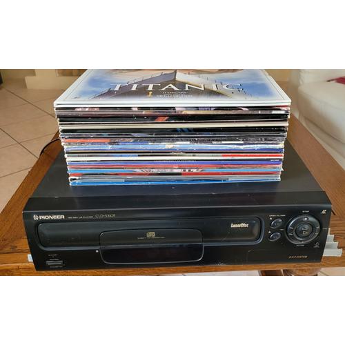Lecteur De Laserdisc, Cd Et Cdv Pioneer Cld-S310f Avec 25 Laserdiscs