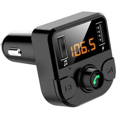 Lecteur Mp3 Sans Fil,Transmetteur Fm,Bluetooth 5.0,Kit De Voiture,Appel Mains Libres,Lecture De Musique,A2dp,2.1a 1a,Double Usb,Chargeur De Voiture