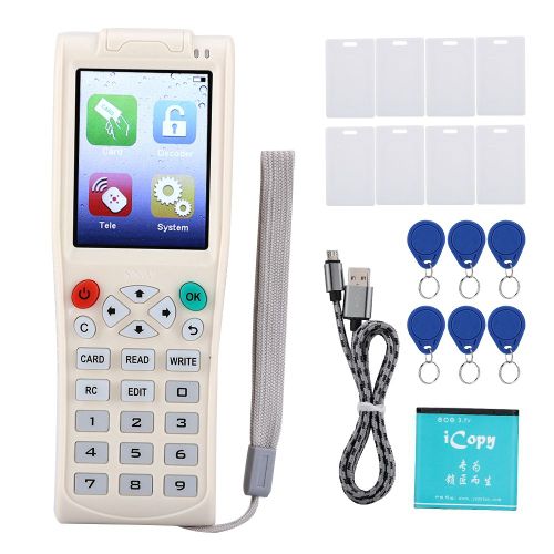 Lecteur Rfid Nfc Ic/Id, Copieur De Carte A Puce, Duplicateur De Cle Avec Fonction De Decodage Complet