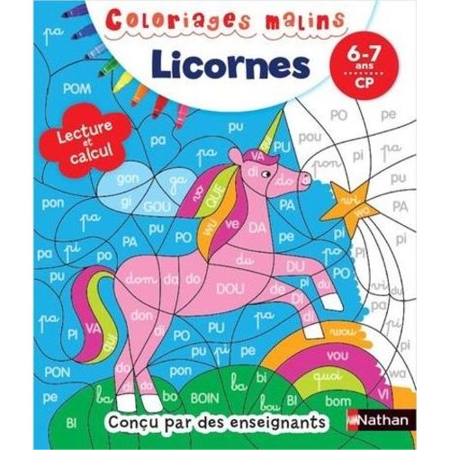 Lecture Et Calcul Licornes - Cp    Format Album 