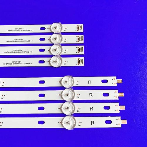 LED 11LED Pour 50PUS6203 50PUSexecute 5 50PUS6554/12 50PUS6504/12 LB-DM3030-GJD3X3504X11AM92-1-Y 50PUS6554-12 FZ2 50PUS6504 50PUS6554 1kit-8pcs