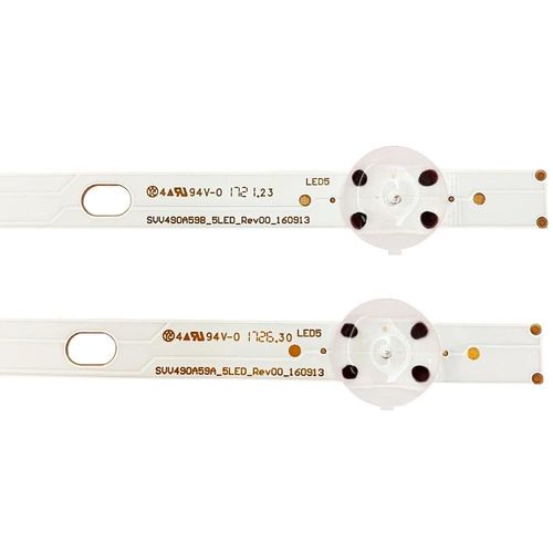 LED bande de Rtro-clairage pour 49FA7000 49FB7000 VESTEL 490DRT VNB UN B-TYPE SVV490A32A SVV490A32B_5LED_REV04_150730 VES490UNDL-2D-N1 Autre CHINA