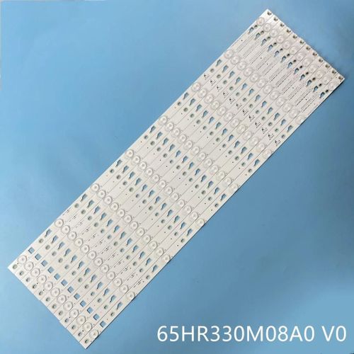 LED blacklight bar pour Thomson 65UA6606 L65E5800F L65E5800A 4C-LB650T-YH3 LVU650CC 4C-LB650T-VH3 TCL_ODM_650d30_3030C_12X8 3V Lamp Beads