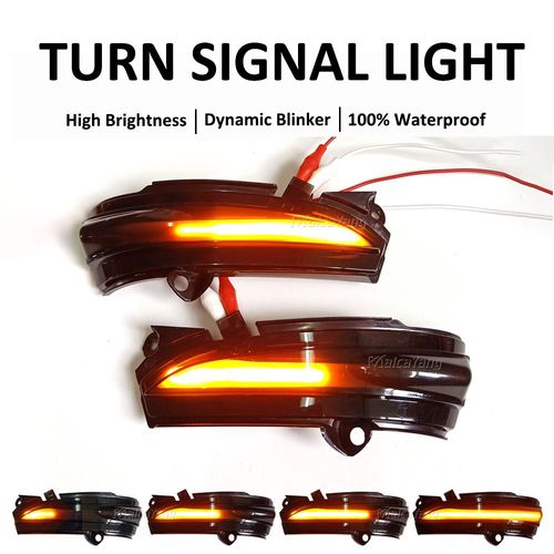 Led Ct Aile Rtroviseur Indicateur Dynamique Clignotant Pour Ford Mondeo Mk5 2014-2019 Mk V 5 Une Paire Fluide Clignotant