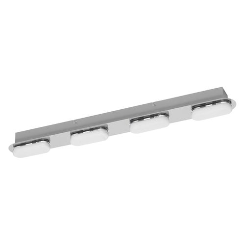 Ledvance Smart Led Bathroom Light Chrome, 27w, 2800lm, 3000-6500k, 58cm, Ip44, Applique Orbis Duplo, Lampe De Salle De Bain Avec Technologie Wifi, Dimmable, Contrlable Via App Et Assistant Vocal.