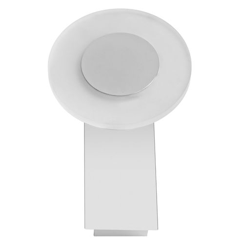 Ledvance Smart Led Bathroom Light Chrome, 8w, 700lm, 3000-6500k, 20cm, Ip44, Orbis Round Wall Light, Lampe De Salle De Bain Avec Technologie Wifi, Dimmable, Contrlable Via App Et Assistant Vocal.