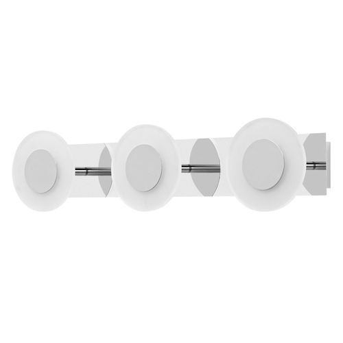 Ledvance Smart Led Salle De Bain Chrome, 21w, 2100lm, 3000-6500k, 52cm, Ip44, Applique Murale Orbis Wave, Lampe De Salle De Bain Avec Technologie Wifi, Dimmable, Contrlable Via App Et Assistant Vocal