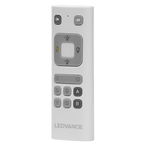Ledvance Smart Remote Control In White, Tlcommande Wifi Pour Changer Les Couleurs, Allumer/teindre Et Varier L'intensit Des Produits Ledvance Wifi, 32g, 41mmx120mm, Contrle Des Couleurs Rgbw
