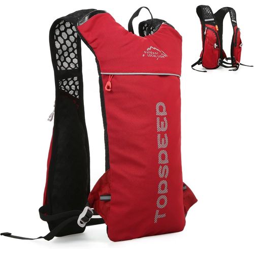 Lger Sac  Dos Hydratation 5l Sac  Dos De Course Sac  Dos D'hydratation Impermable Et Respirant Grande Capacit En Plein Air Sac  Dos D'quitation Lger Pour La Course.[T241]