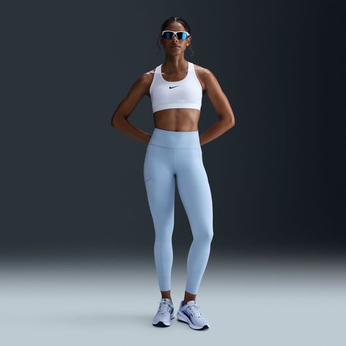 Legging De Running 7/8 Taille Haute Avec Poches Nike Swift Pour Femme - Bleu - M (Fr 42-44)