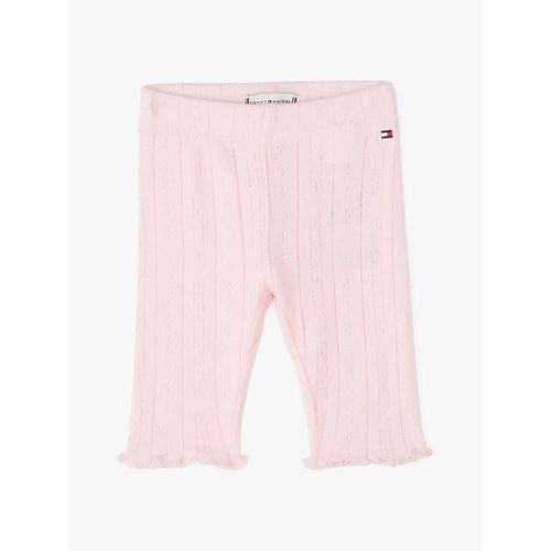 Legging Slim En Maille Pointelle Essential Pointelle Legging/Precious Pink - 92 Cm