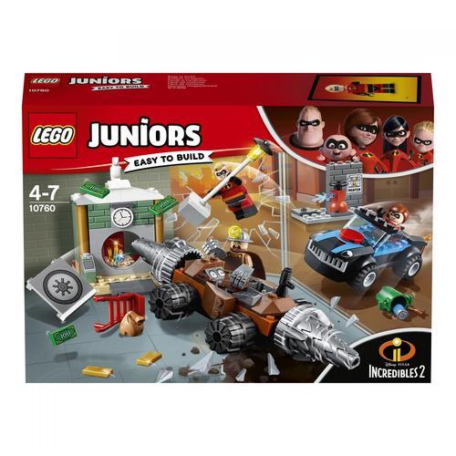 Lego Juniors - Les Indestructibles 2: Le Braquage D'une Banque Du Dmolisseur