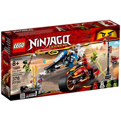 Lego Ninjago - La Moto De Kai Et Le Scooter Des Neiges De Zane