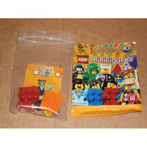 Lego 71021 Lhomme Brique Rouge Minifigures Série 18 Rakuten 6808