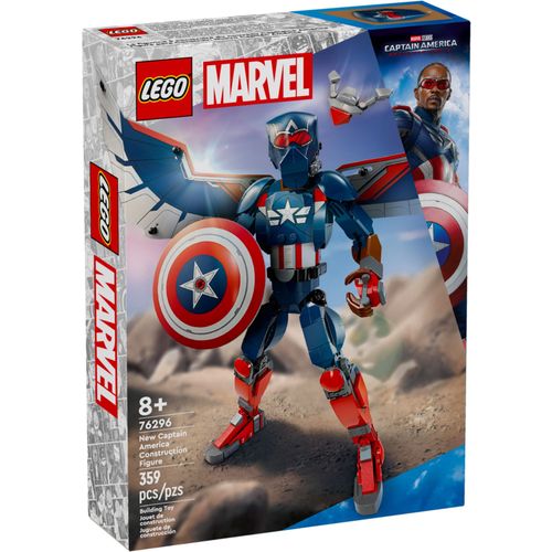 LEGO Marvel - Figurine du nouveau Captain America  construire