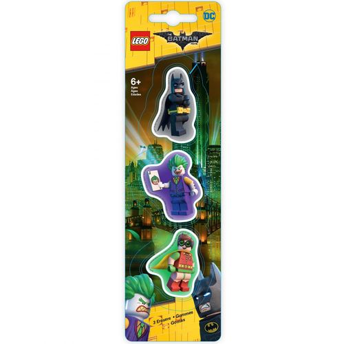 LEGO Batman MOVIE LEGO Batman Movie - Gomme Batman/Robin/Joker